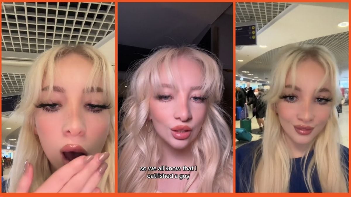 TikTok screenshots from @babycharlotte1