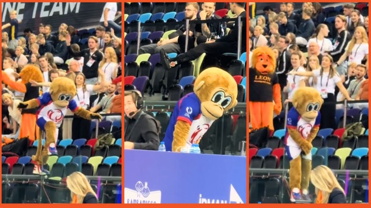 TikTok screenshots via @europeangymnastics