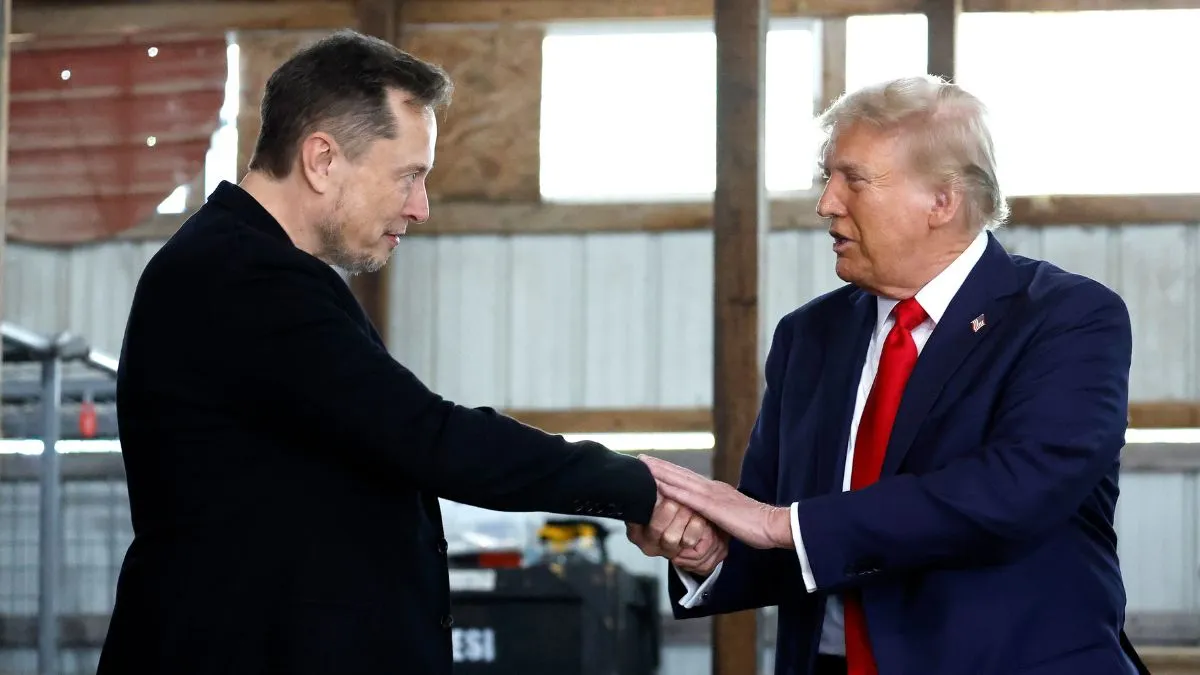 Elon Musk and Donald Trump