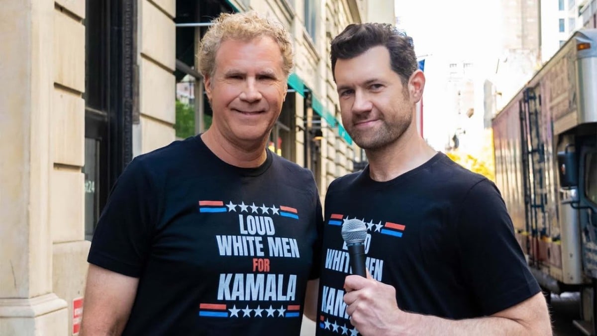 Will Ferrell and Billy Eichner appear in revived episode of 'Billy on the Street' for Kamala Harris