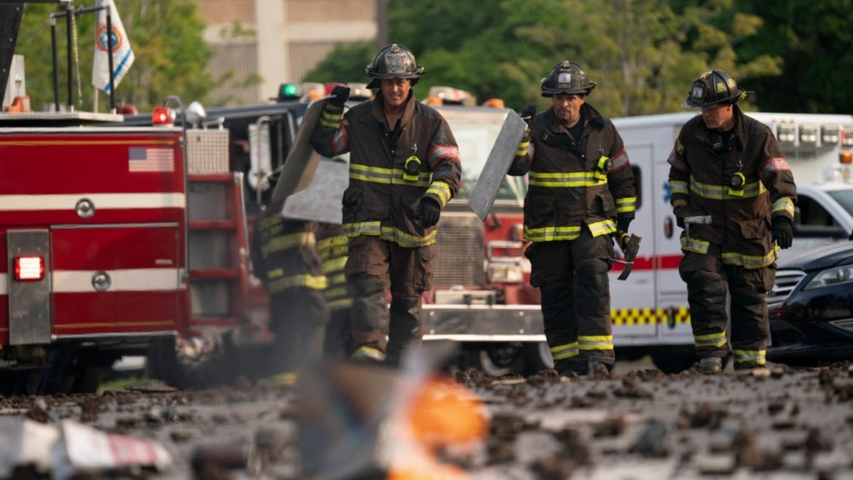 Characters from Firehouse 51 on Chicago Fire