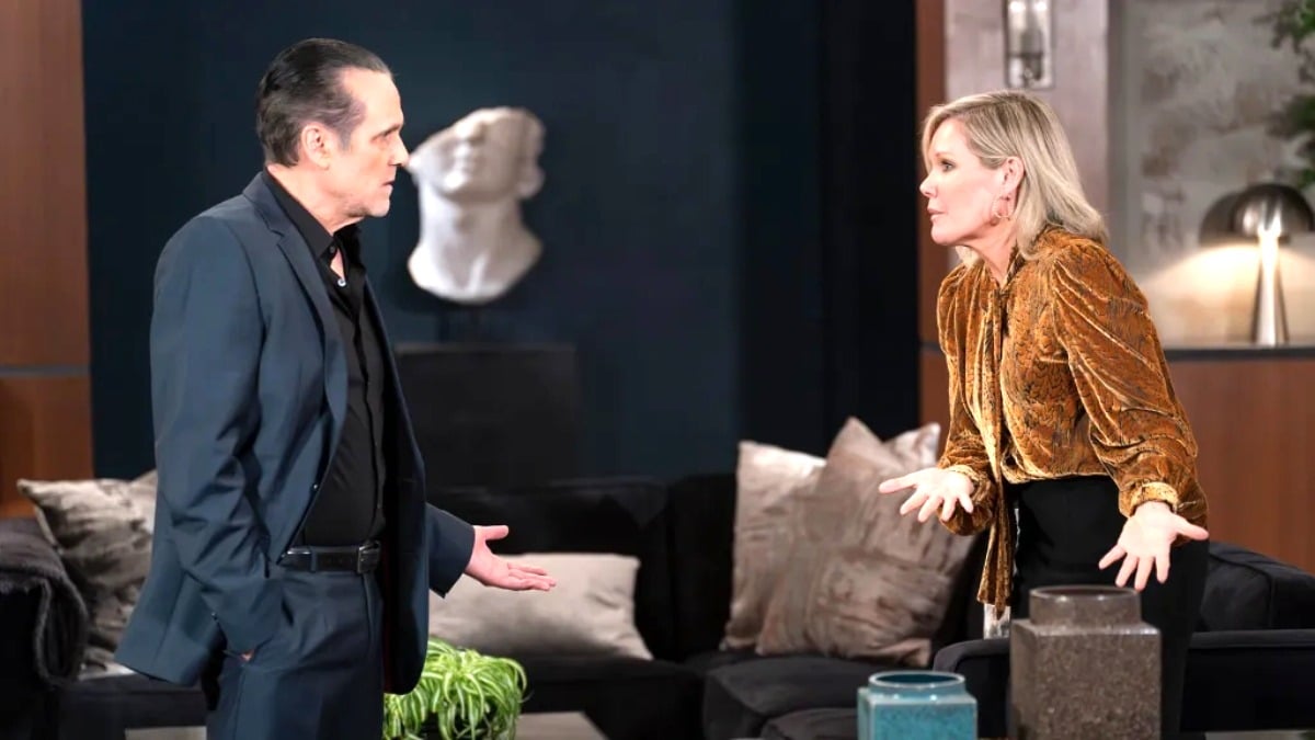 Maurice Benard as Sonny Sonny Corinthos and Maura West as Ava Jermone on General Hospital