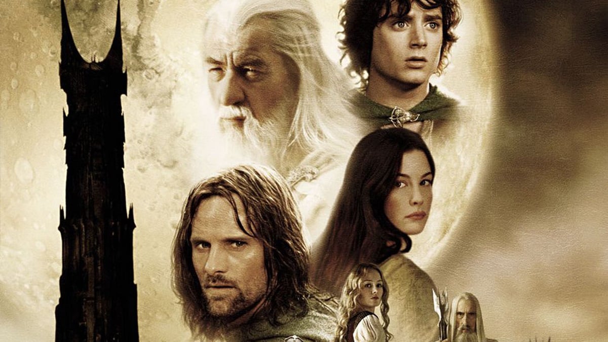 'The Lord of the Rings: The Two Towers' (2002) movie poster