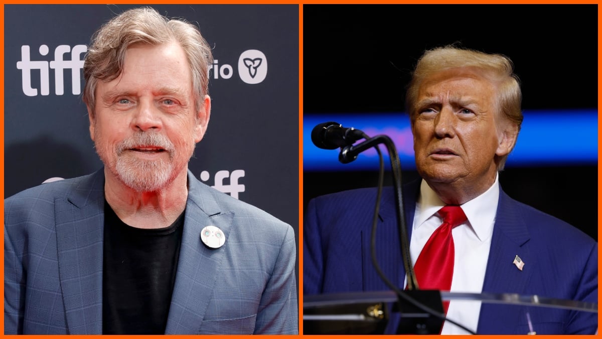 Mark Hamill Donald Trump Getty