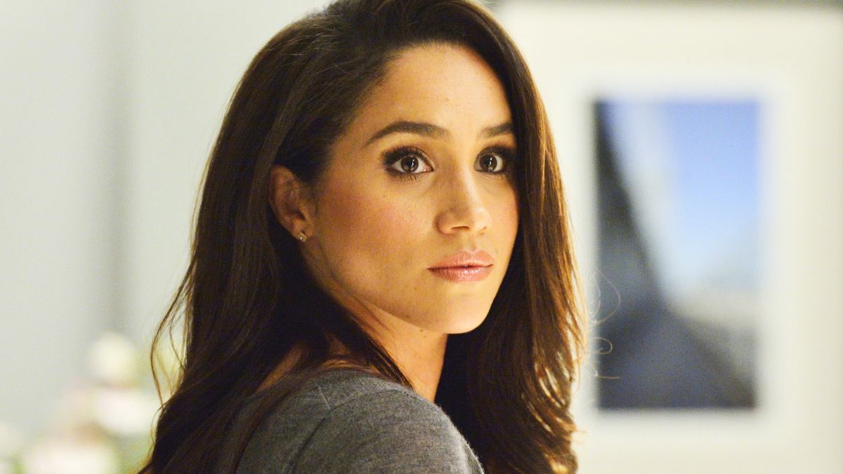 Meghan Markle as Rachel Zane in Suits.