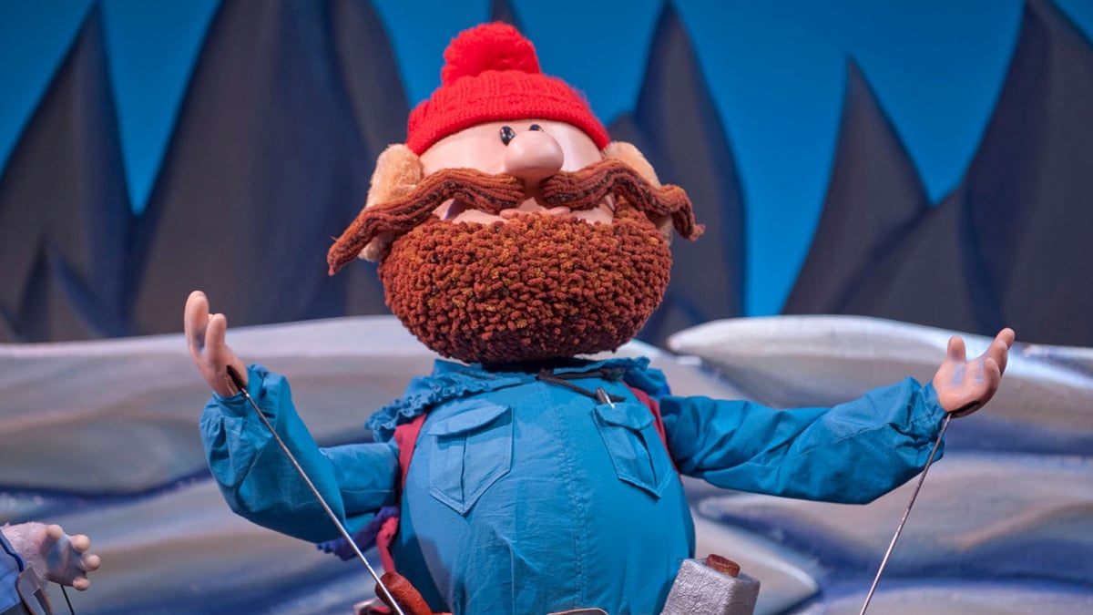 Yukon Cornelius en Rudolph, el reno de nariz roja