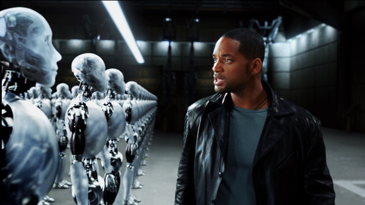 Will Smith in I, Robot.