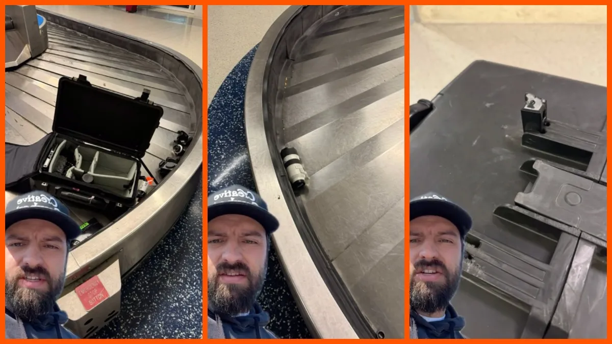 American Airlines passenger gets off plane to discover his photography equipment has been destroyed – We Got This Covered