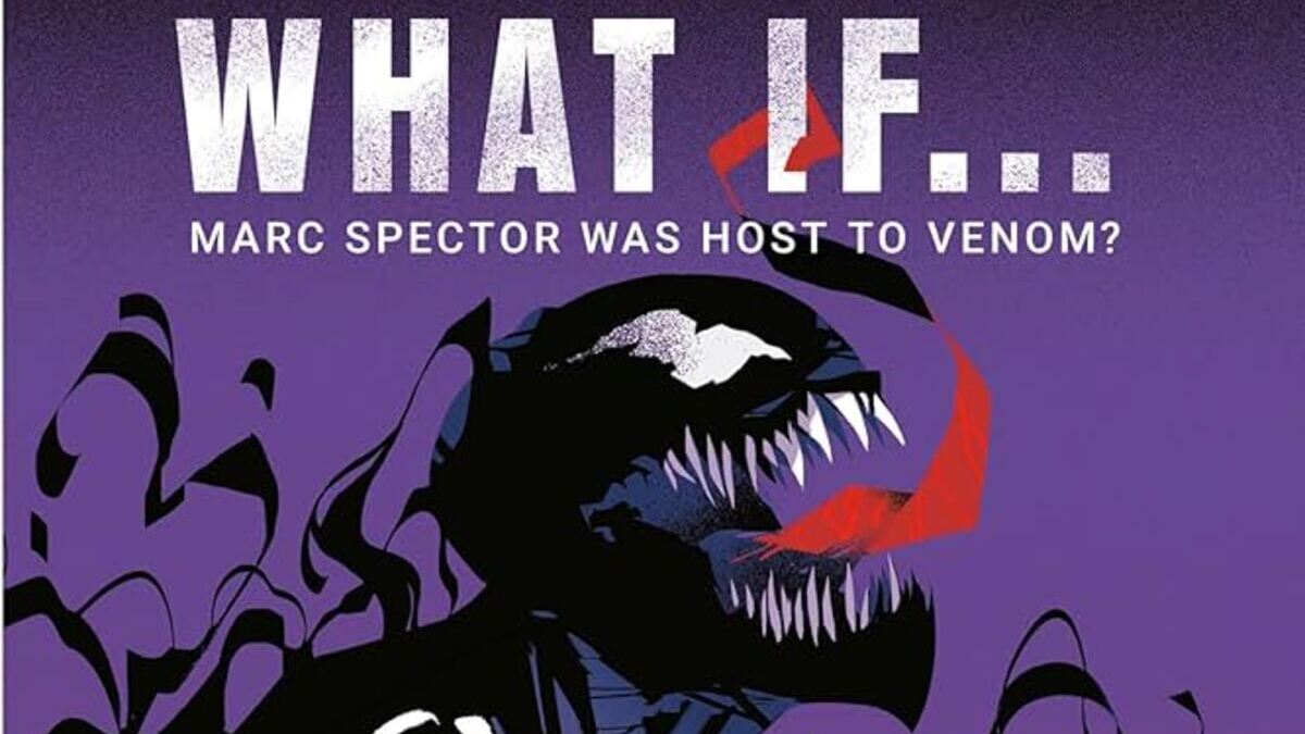 What If... Marc Spector was host to Venom? cropped cover