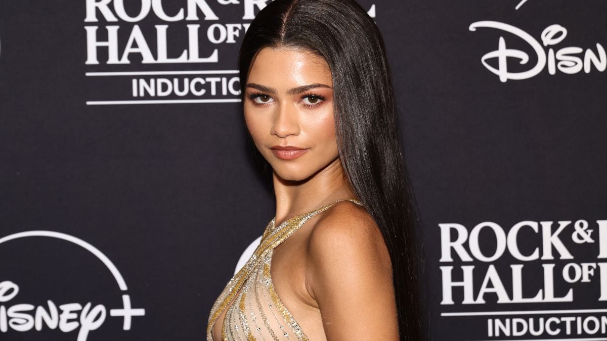 Zendaya attends the 2024 Rock & Roll Hall Of Fame Induction Ceremony streaming on Disney+ at Rocket Mortgage Fieldhouse on October 19, 2024 in Cleveland, Ohio.