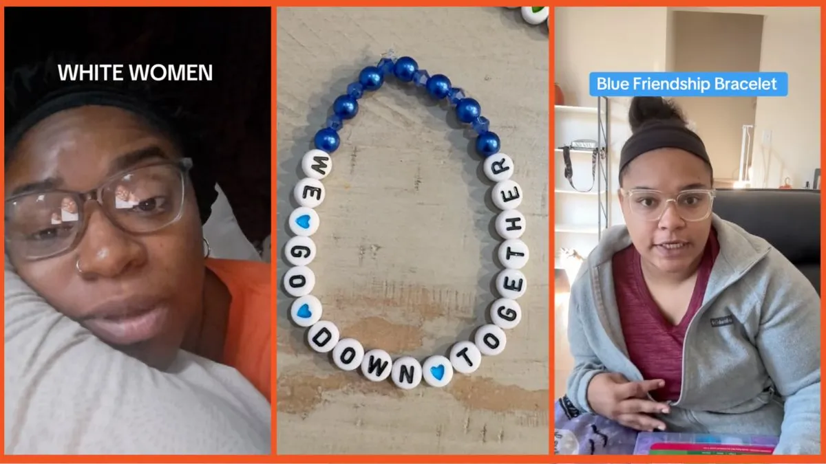 Blue bracelet trend