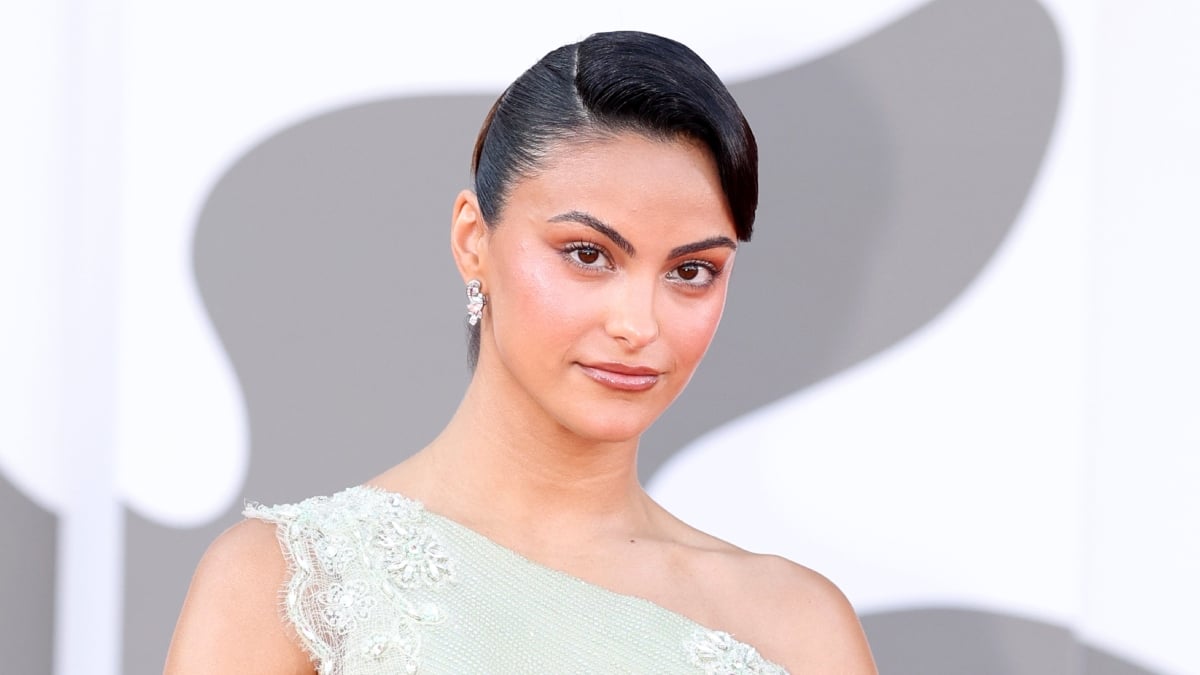 Camila Mendes attends a red carpet for "Babygirl" during the 81st Venice International Film Festival on August 30, 2024 in Venice, Italy.