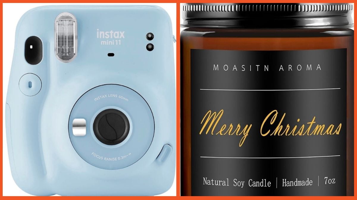 A split image of and Moastin Candle