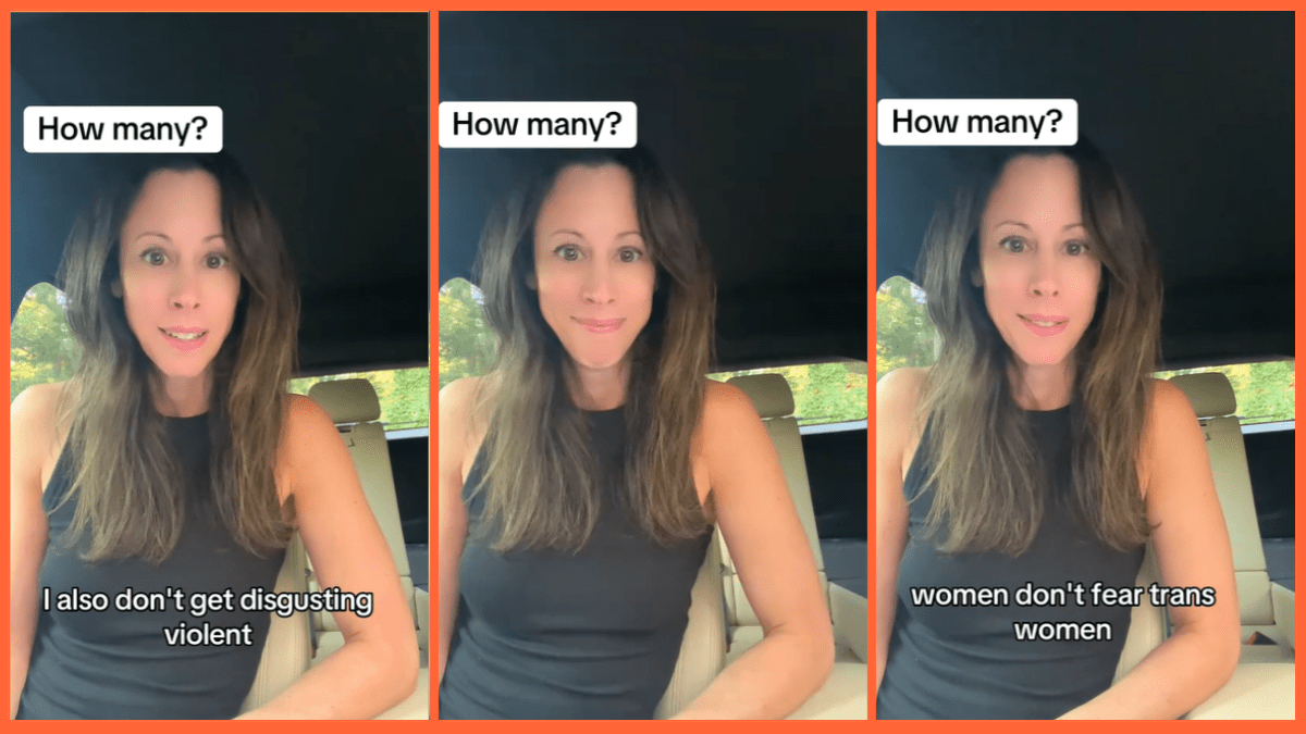 'Why we always choose the bear': Lady asks two simple questions to prove who’s really a danger to cis women and, spoiler alert, it’s not trans women