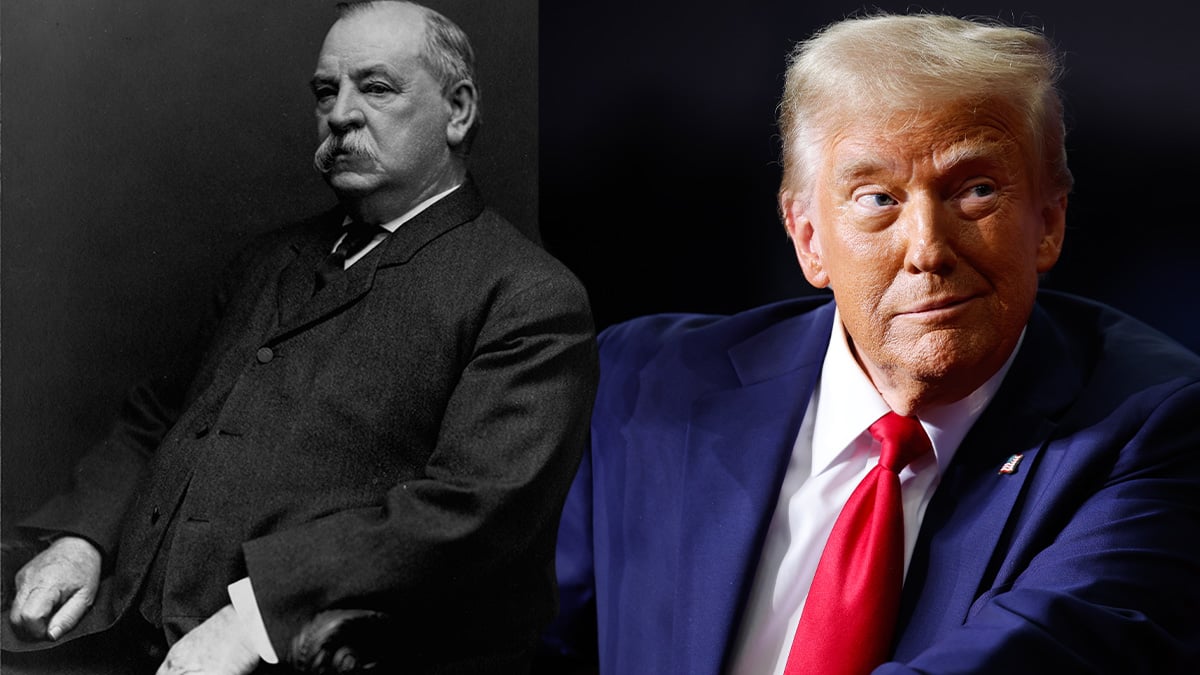 Grover Cleveland and Donald Trump