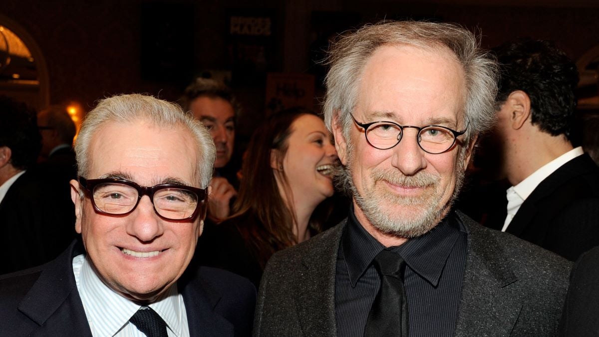 Directors Martin Scorsese (L) and Steven Spielberg attend the 12th Annual AFI Awards held at the Four Seasons Hotel Los Angeles at Beverly Hills on January 13, 2012 in Beverly Hills, California. (Photo by Frazer Harrison/Getty Images for AFI)