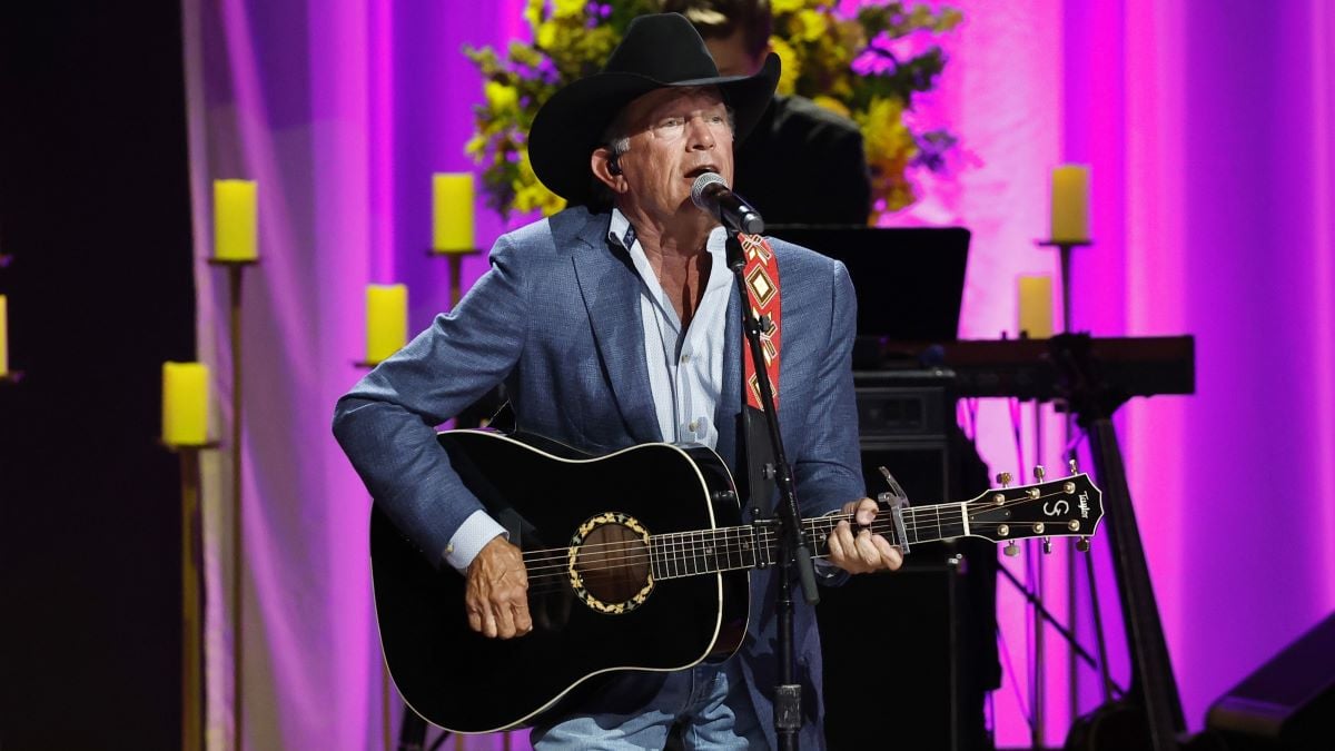 George Strait performs onstage during Coal Miner's Daughter: A Celebration of the Life & Music of Loretta Lynn at The Grand Ole Opry on October 30, 2022 in Nashville, Tennessee. (Photo by Jason Kempin/Getty Images)