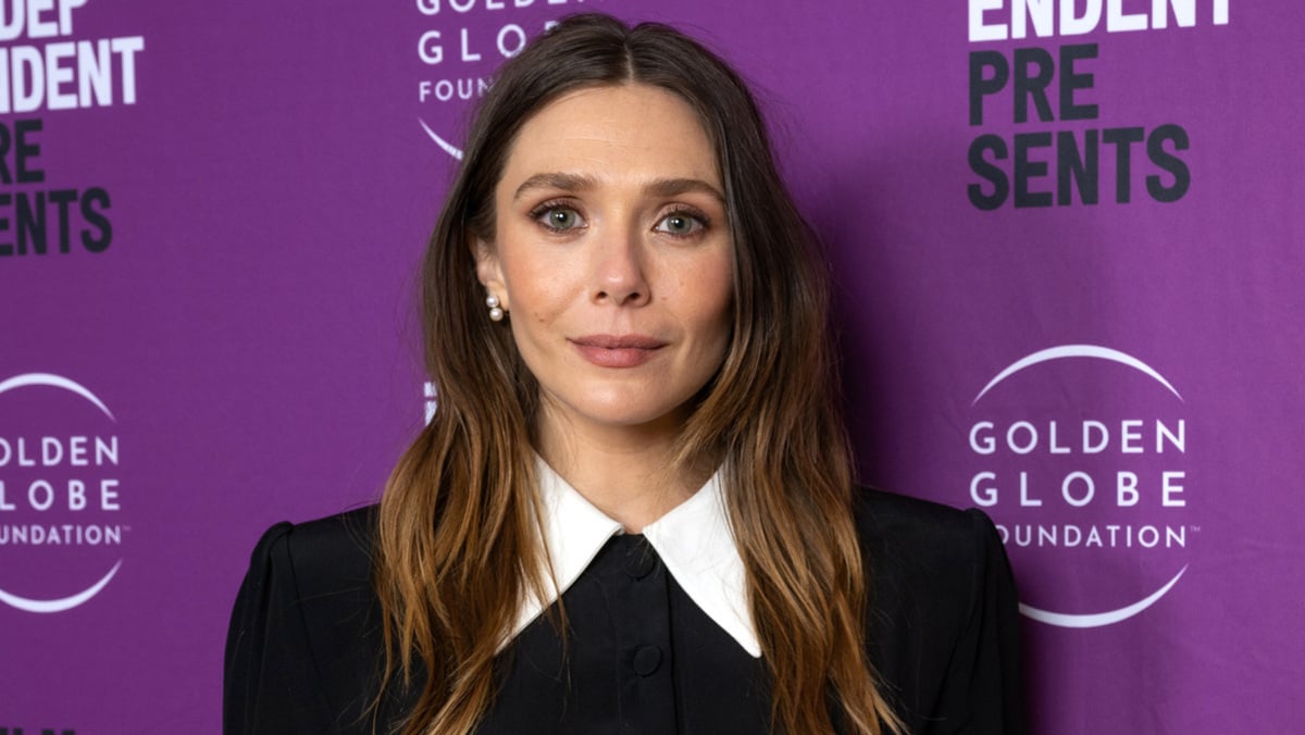 LOS ANGELES, CALIFORNIA - SEPTEMBER 16: Actress Elizabeth Olsen attends the Film Independent Special Screening of "His Three Daughters" at the Linwood Dunn Theater on September 16, 2024 in Los Angeles, California.