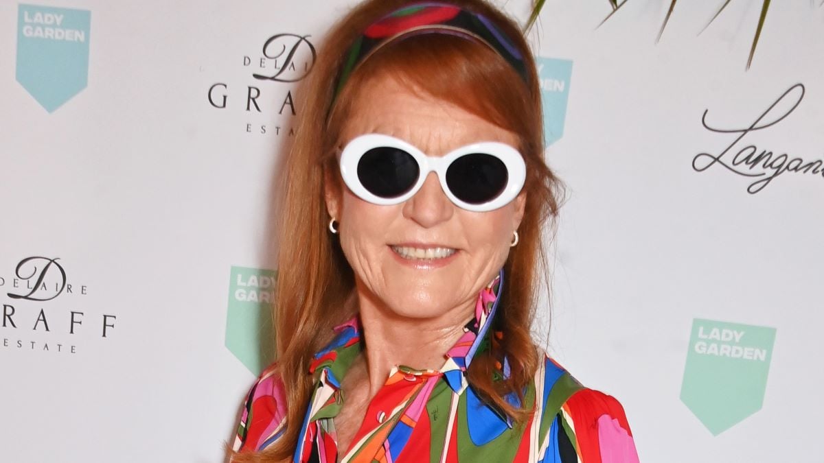 Sarah Ferguson, Duchess of York attends The 10th Annual Lady Garden Foundation Langan's Ladies Lunch raising vital funds for The Royal Marsden Cancer Charity at Langan's Brasserie at Langan's Brasserie on October 15, 2024 in London, England. (Photo by Dave Benett/Getty Images)