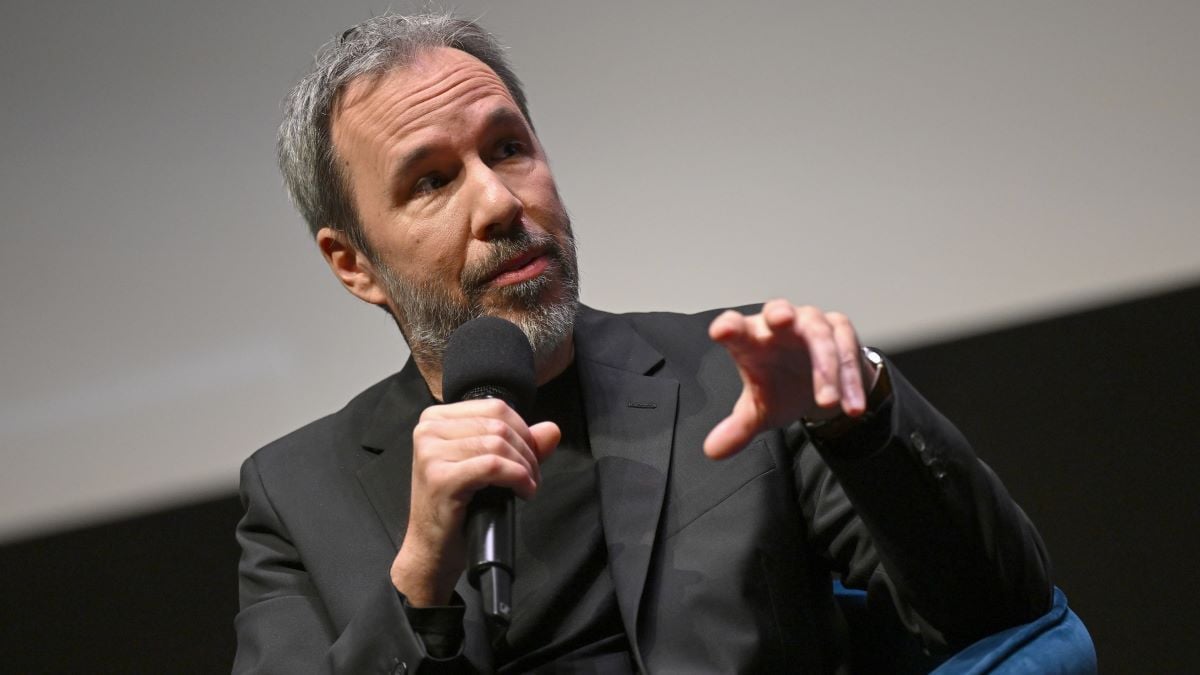 Denis Villeneuve speaks onstage at the Screen Talks during the 68th BFI London Film Festival at BFI Southbank on October 12, 2024 in London, England. (Photo by Jeff Spicer/Getty Images for BFI)