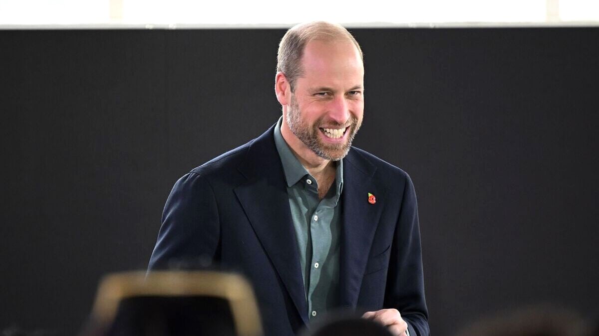 Prince William, Prince of Wales, joins young environmentalists from across Africa and Southeast Asia who are taking part in the inaugural Earthshot Prize Climate Leaders Youth Programme on November 4, 2024 in Cape Town, South Africa.