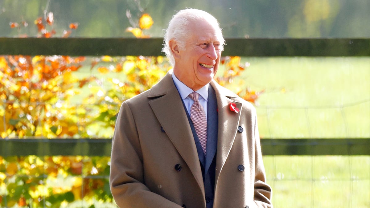 SANDRINGHAM, UNITED KINGDOM - NOVEMBER 03: (EMBARGOED FOR PUBLICATION IN UK NEWSPAPERS UNTIL 24 HOURS AFTER CREATE DATE AND TIME) King Charles III departs after attending Sunday service at the Church of St Mary Magdalene on the Sandringham estate on November 3, 2024 in Sandringham, England.