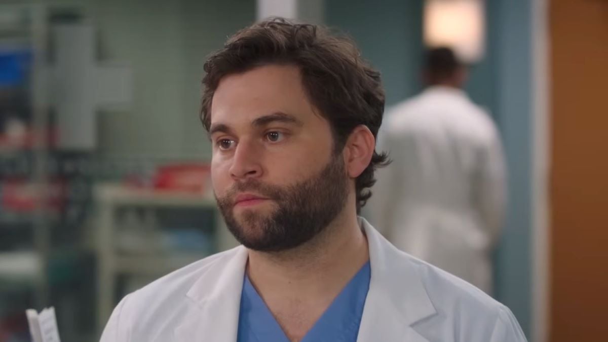 Jake Borelli as Dr. Levi Schmitt on 'Grey's Anatomy'