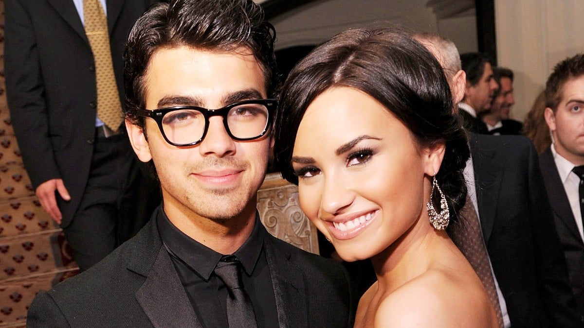 Joe Jonas and Demi Lovato