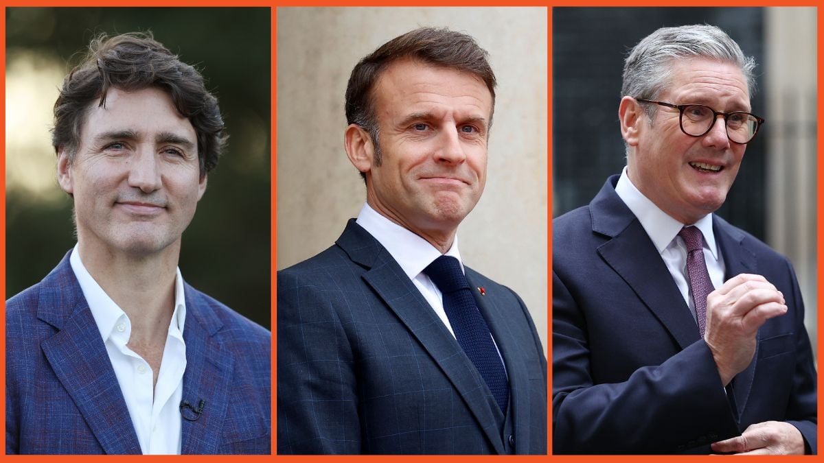 Justin Trudeau looks on following Sunday Singles, Emmanuel Macron waits for Kazakh President Kassym-Jomart Tokayev prior to their meeting, Keir Starmer gives an interview to BBC’s Henry Zeffman