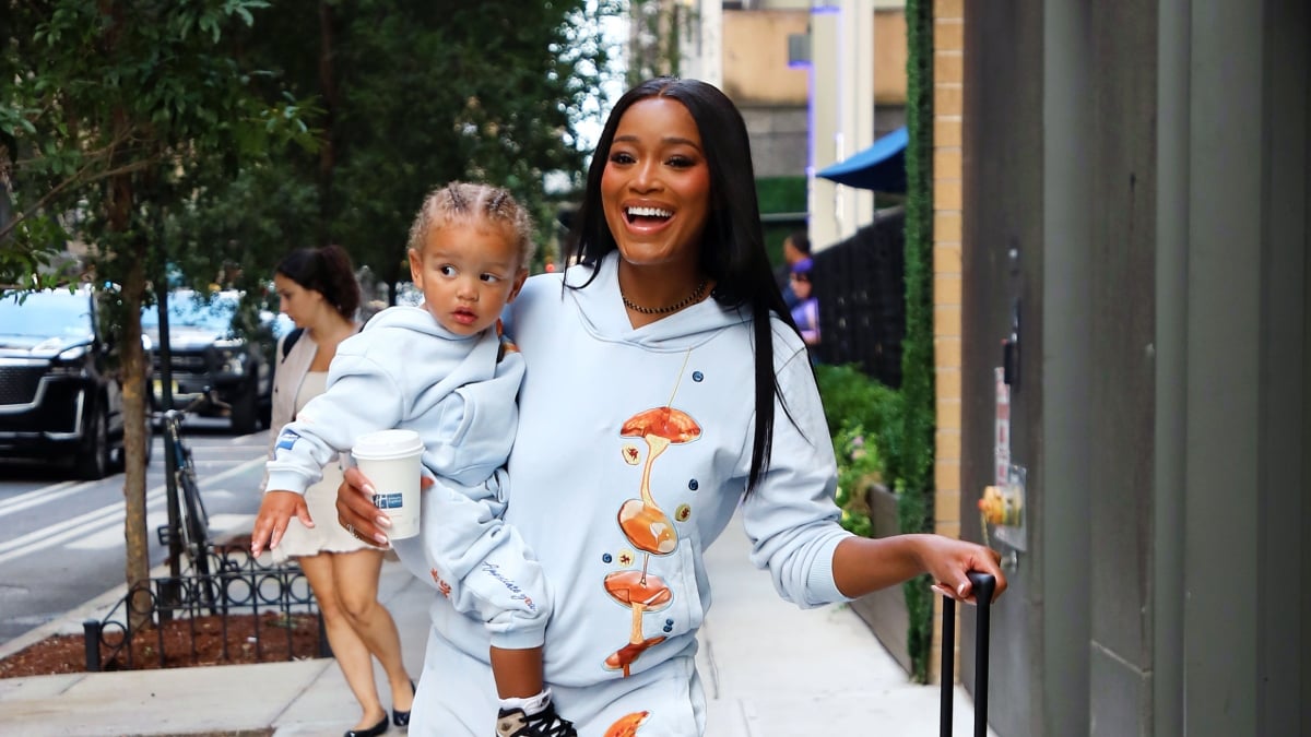 eke Palmer and her son Leo celebrate National Pancake Day in matching limited-edition Holiday Inn Express x Mr. Eatwell pancakesuits