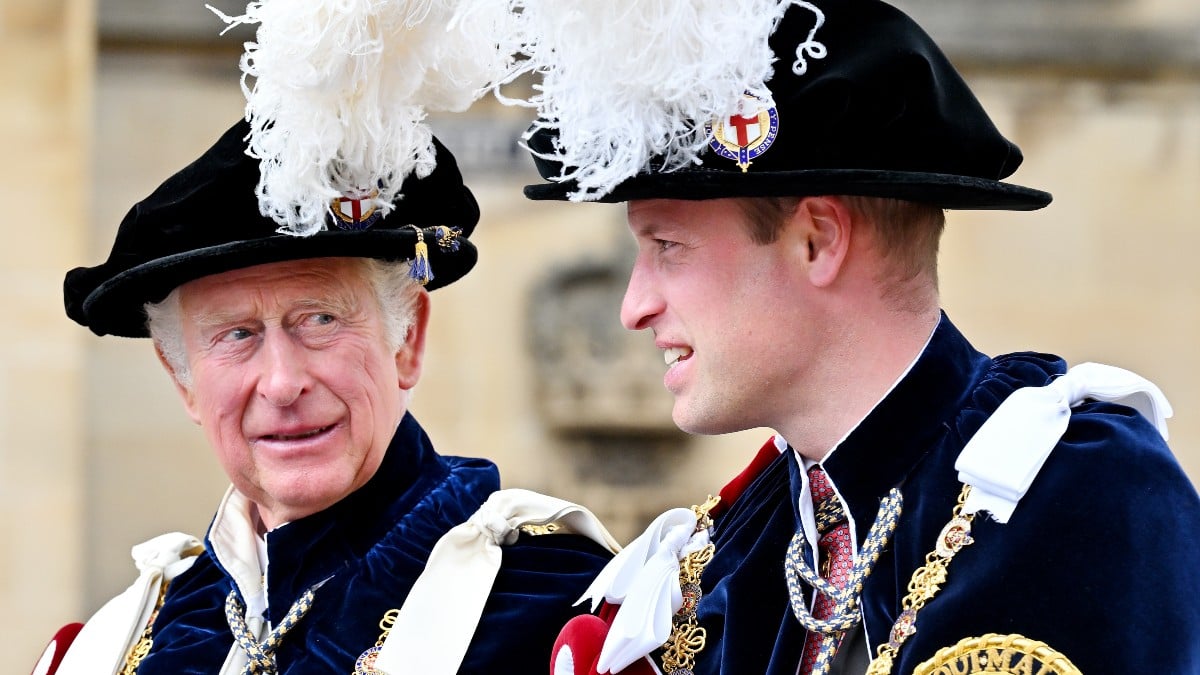 King Charles and Prince William