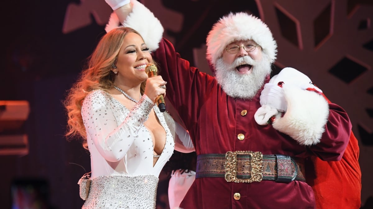 Mariah Carey performs during the opening show of Mariah Carey: All I Want For Christmas Is You at Beacon Theatre on December 5, 2016 in New York City.