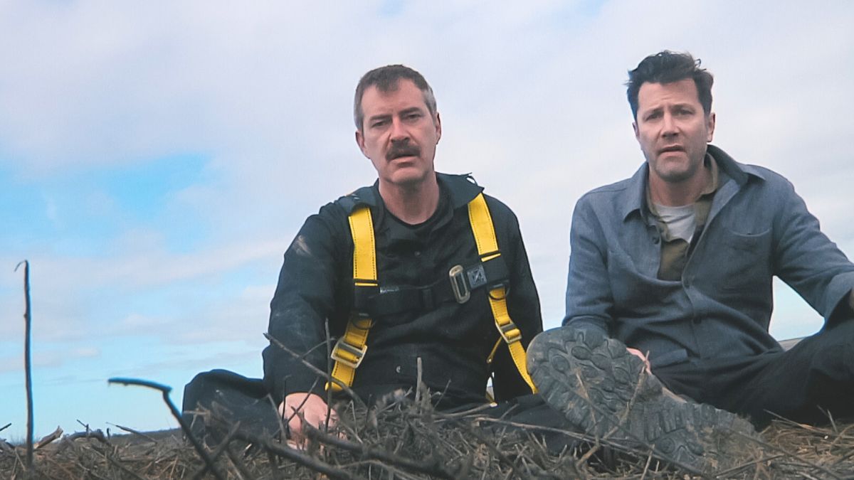 Mark Duplass and David Nordstorm in Shudder's The Creep Tales