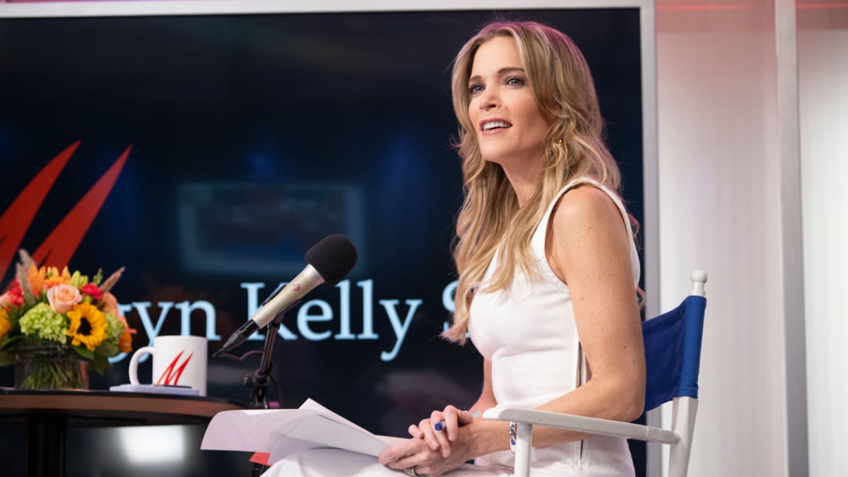 Megyn Kelly is seen on The Megyn Kelly Show at the SiriusXM Studios on May 20, 2024 in New York City.