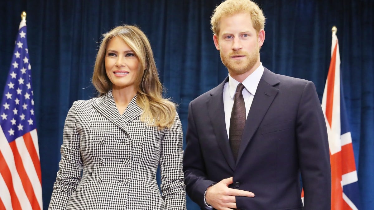 Melania Trump and Prince Harry