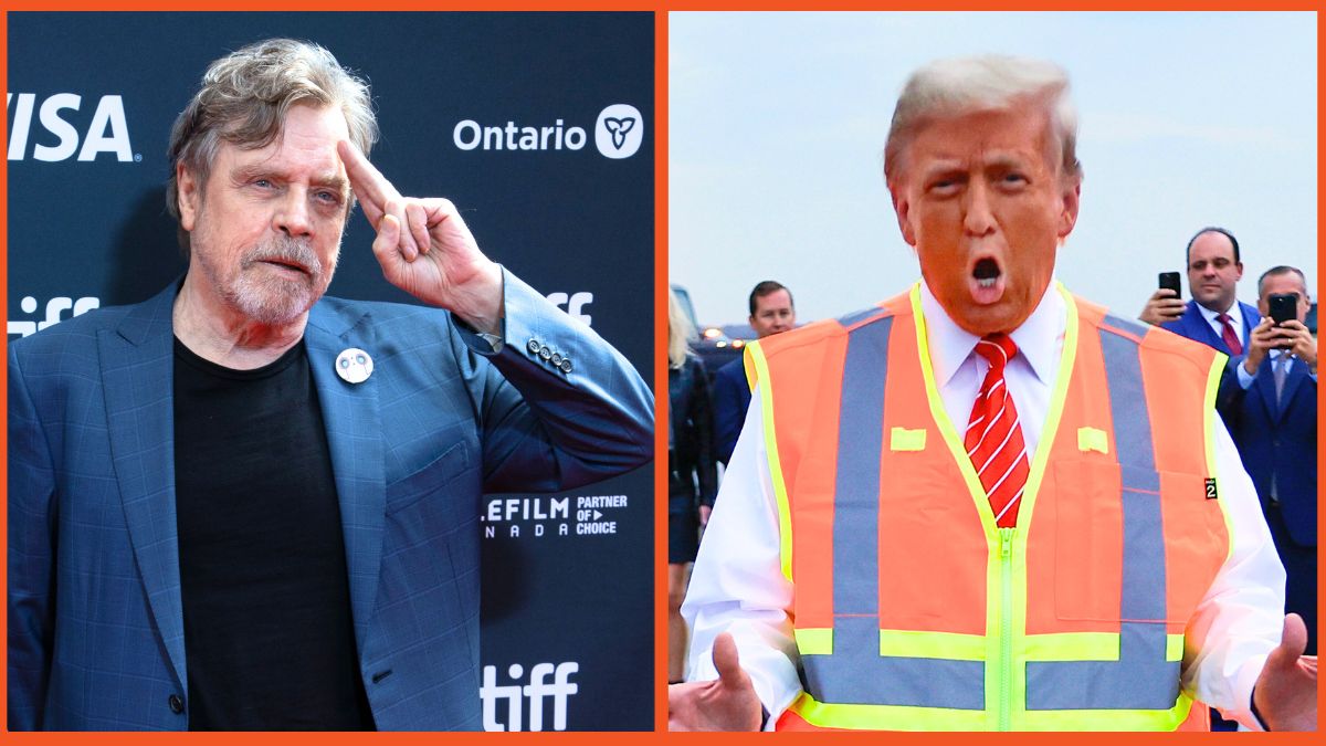 Mark Hamill and Donald Trump