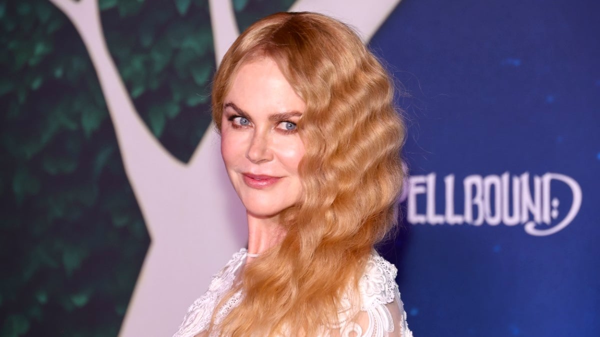 Nicole Kidman attends the premiere of Netflix's Spellbound at The Paris Theatre