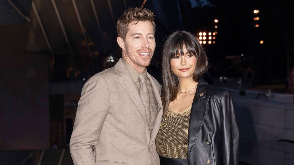 Shaun White and Nina Dobrev attend The Prelude To The Olympics on July 25, 2024 in Paris, France.