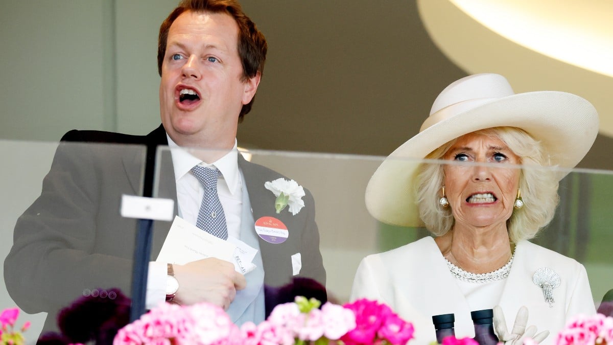 Parker Bowles and Queen Camilla on smoking