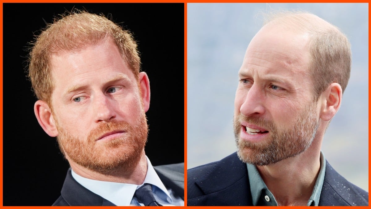 Prince William and rude Prince Harry