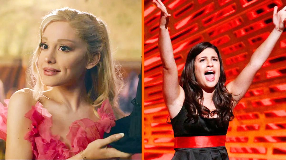 Glinda in Wicked and Rachel Berry Glee