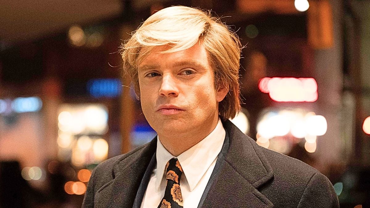 Sebastian Stan as Donald Trump in The Apprentice