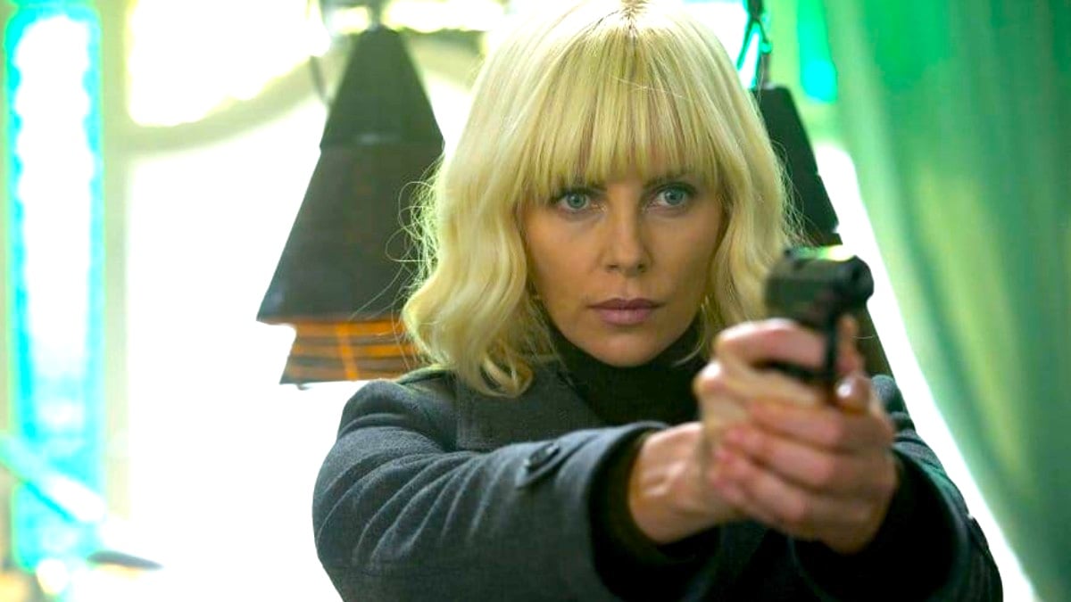 Still of Charlize Theron in the movie Atomic Blonde