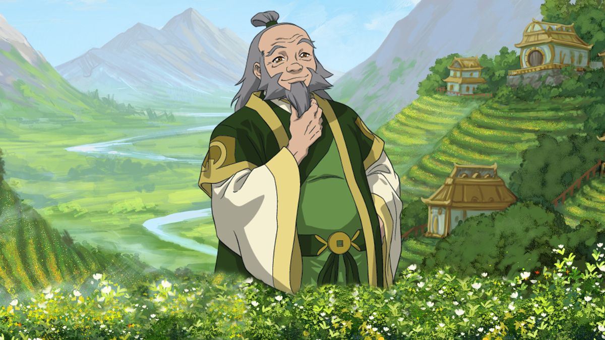 Still of Uncle Iroh from Avatar The Last Airbender