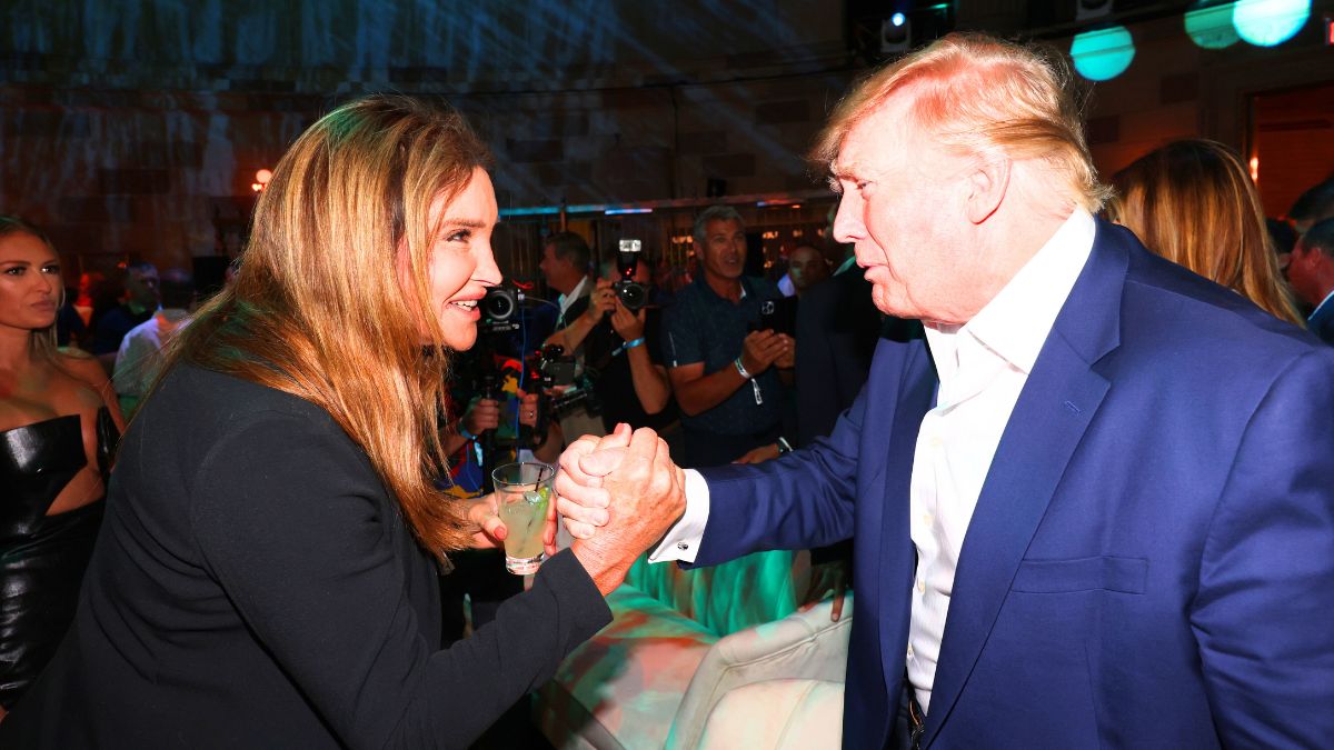 Caitlyn Jenner and Donald Trump