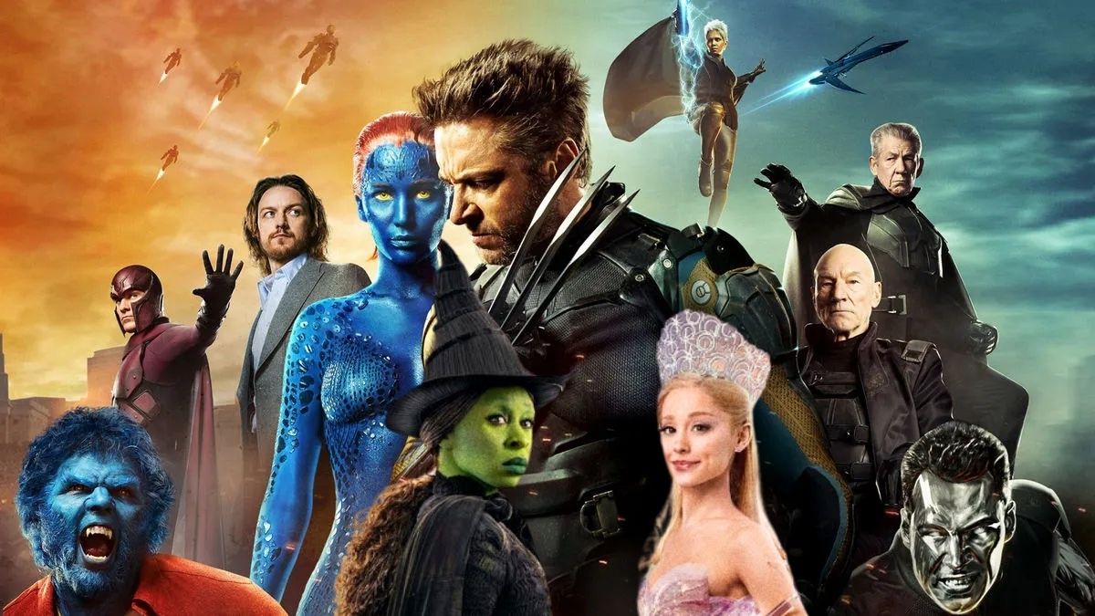 X-Men: Days of Future Past poster/Elphaba and Glinda from Wicked