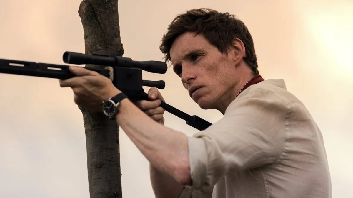 Eddie Redmayne is armed and dangerous in The Day of the Jackal