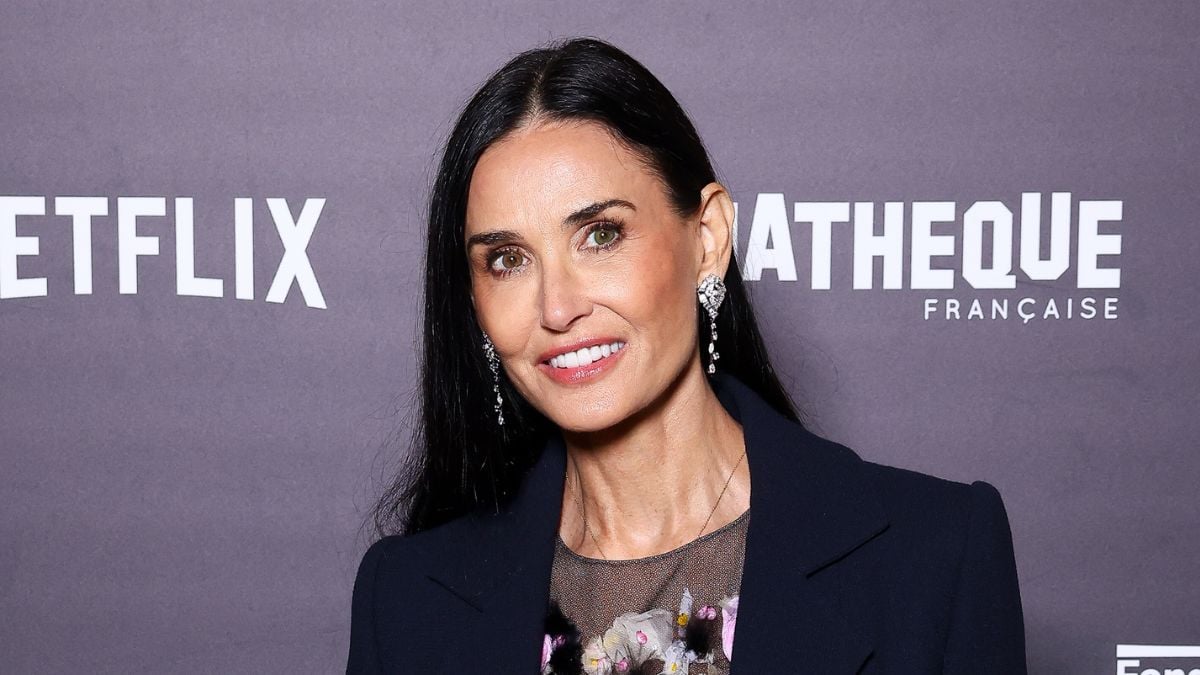 Demi Moore attends the "The Substance" Premiere at Cinematheque Francaise on November 05, 2024 in Paris, France