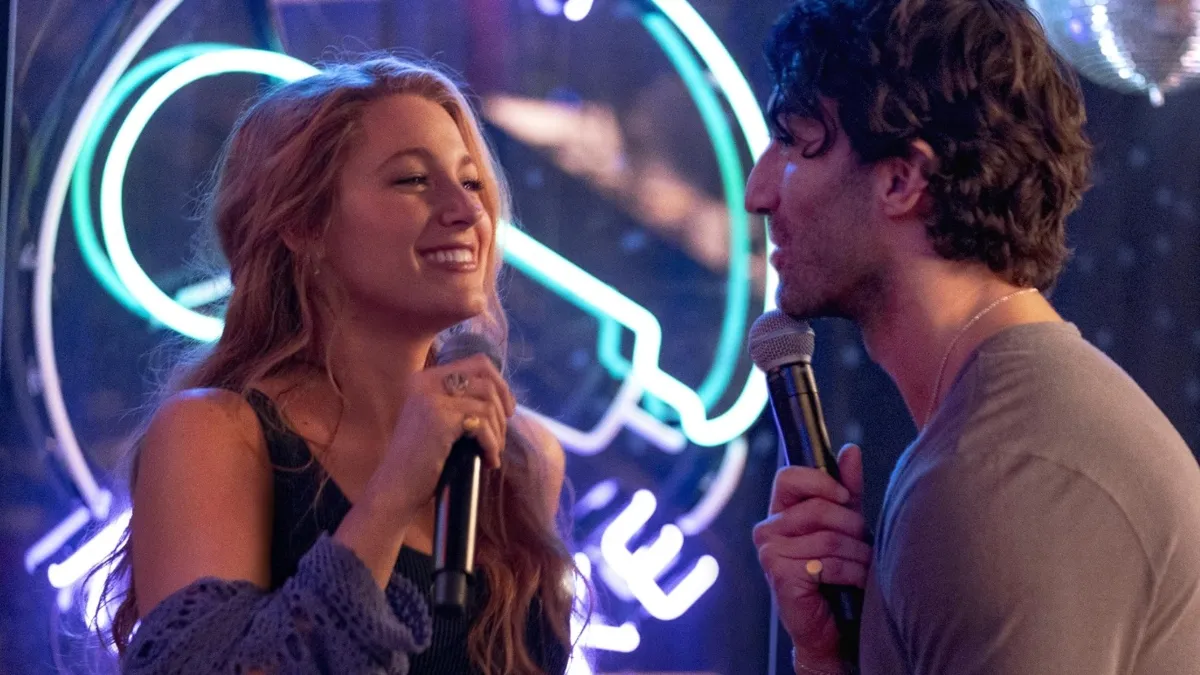 Blake Lively as Lily and Justin Baldoni as Ryle in It Ends With Us