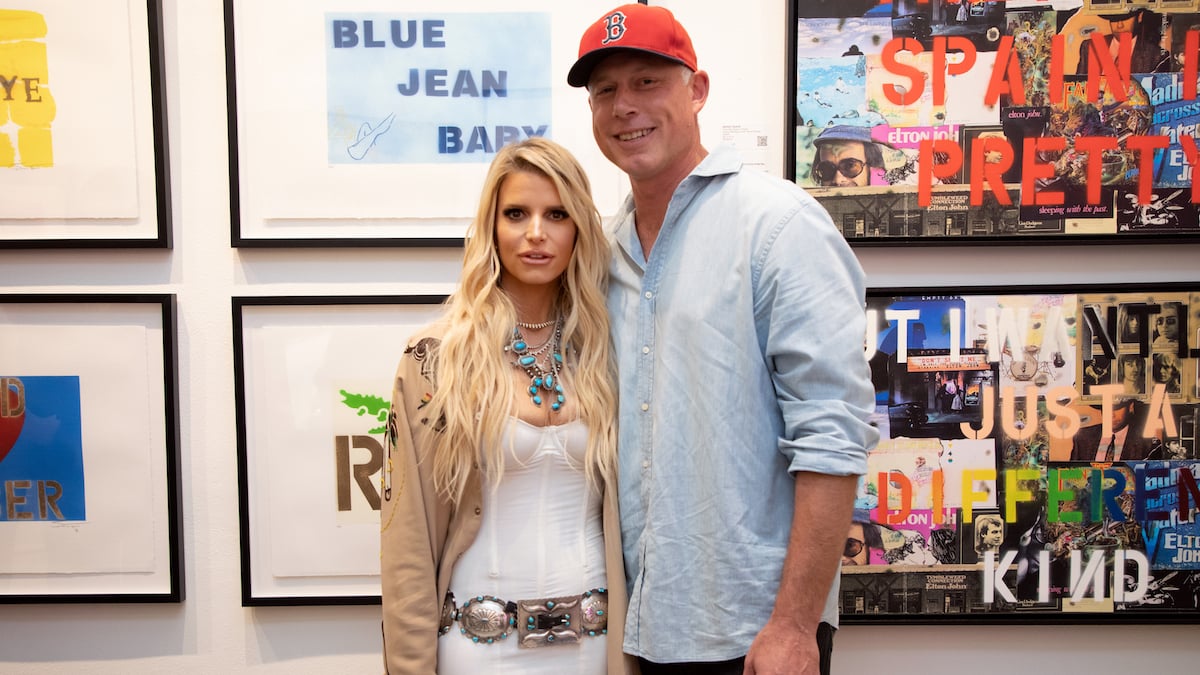 Jessica Simpson Eric Johnson Getty